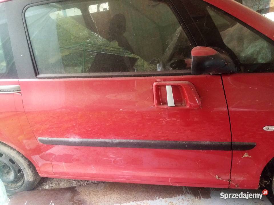 Drzwi R i L Peugeot 1007 KKNB czerwony inne Karoseria sprzedam