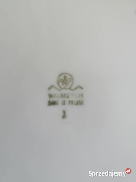 Talerze Deserowe Wałbrzych PRL