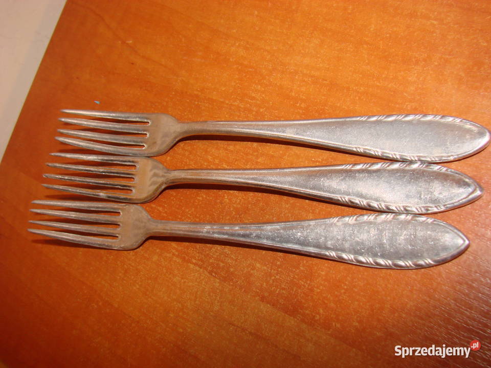 STOJADŁĄALUMINIUM widelec PRL Pruszcz Gdański