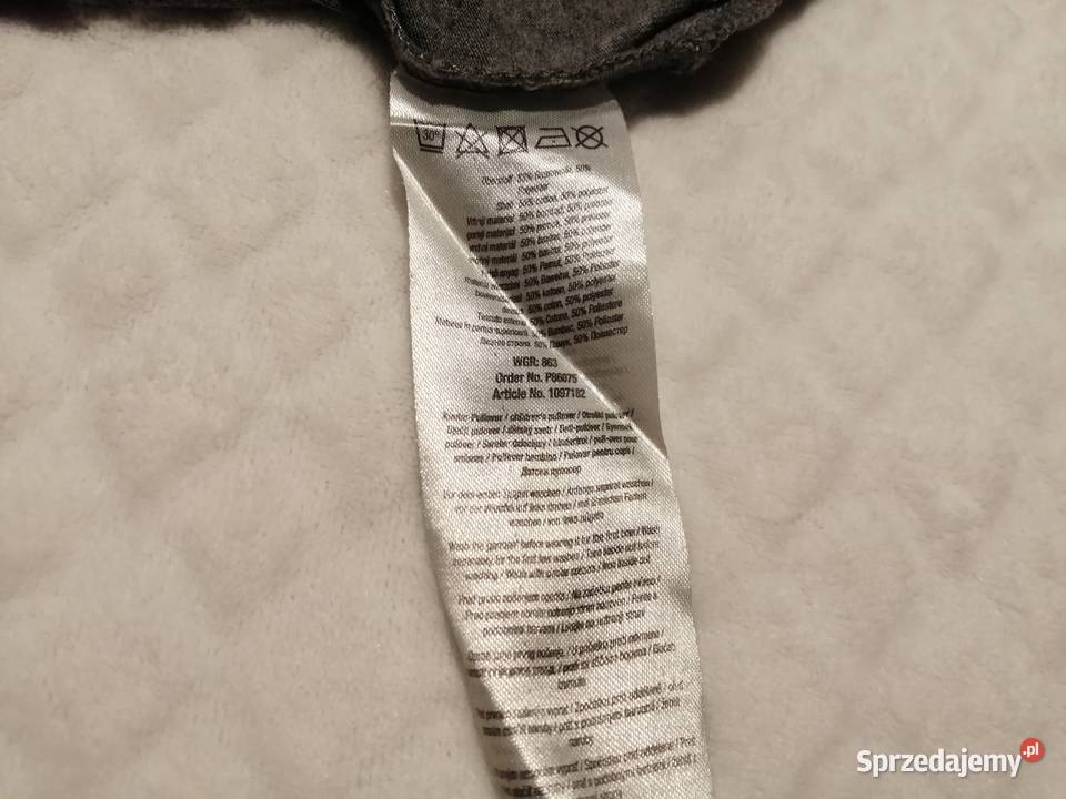 Koszulka chłopięca długi rękaw do spania KiK 104 Rozmiar 104 śląskie Czeladź