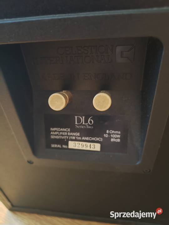Kolumny głośnikowe Celestion DL6 Series Two Elektronika Sosnowiec
