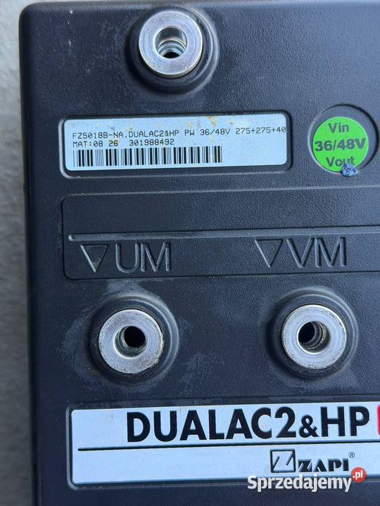Sterownik silnika FZ5018BNA Zapi 3648V Dual AC2 Antonie