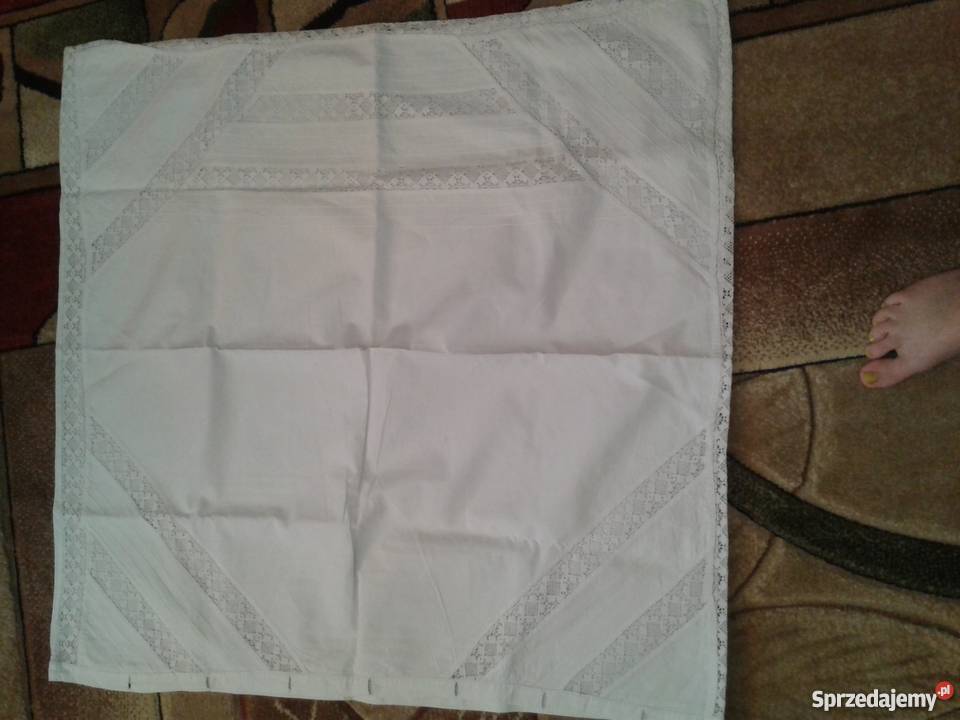 Poszewka haftowana na poduszkę Tkaniny Horodyszcze