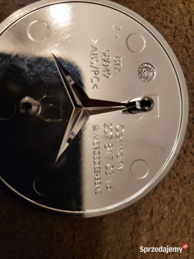 Logo Emblem maski MercedesBenz 207 817 03 16 Gliwice sprzedam