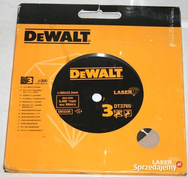 DEWALT DT3765 TARCZA 300mm TARCZA DO GRANITU sprzedam
