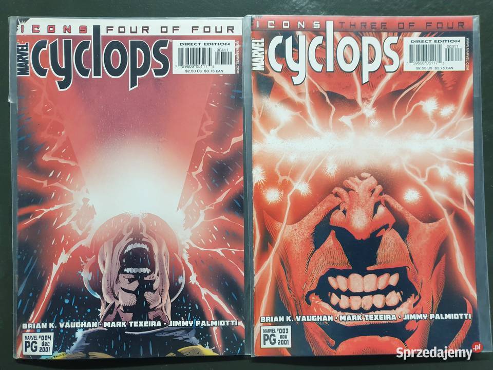 Cyclops Phoenix zestaw 6 oryginalnych komiksów Komiksy Gdynia