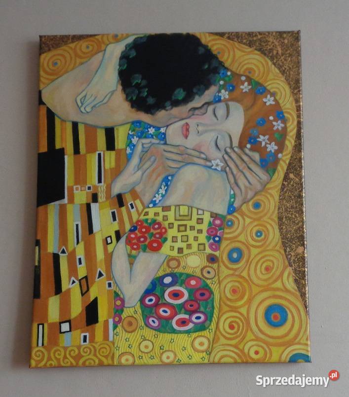 Obraz olejny Pocałunek Klimt 5040 Katowice