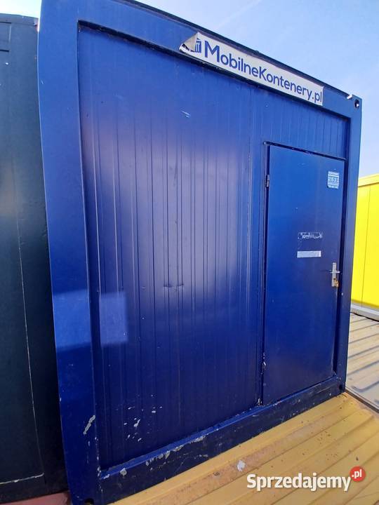 KONTENER BIUROWY SZATNIA ZAPLECZE BUDOWY 256 Biuro Wrocław
