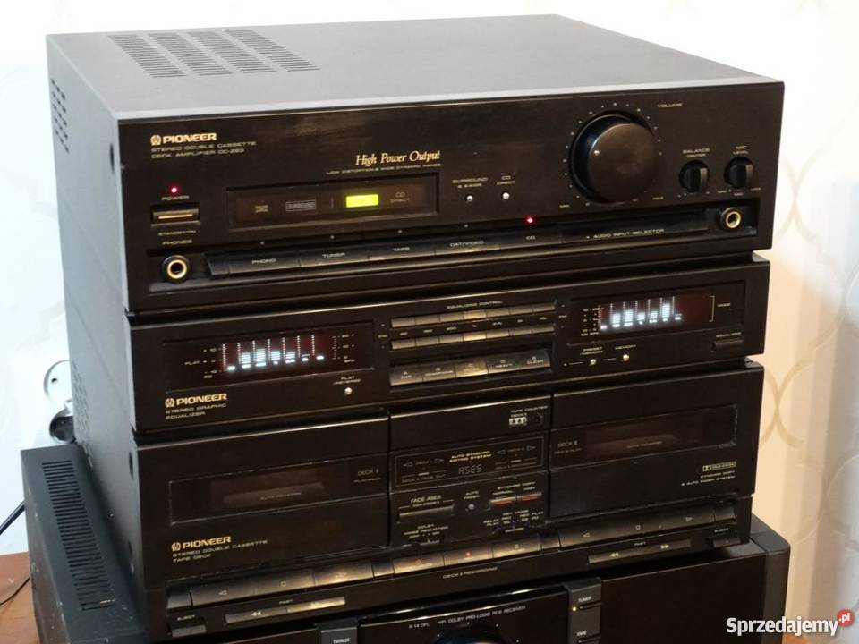 Wzmacniacz z korektorem Pioneer 340 wat WYSYŁKA