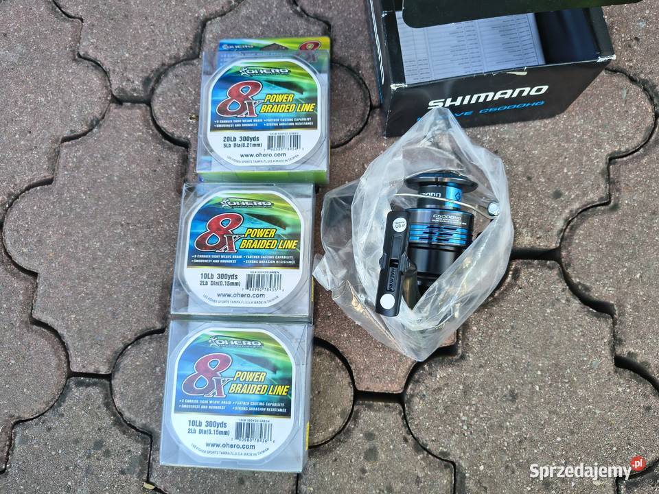 NOWY Shimano Nexave FI C5000HG 3 plecionki Ohero podkarpackie Sanok
