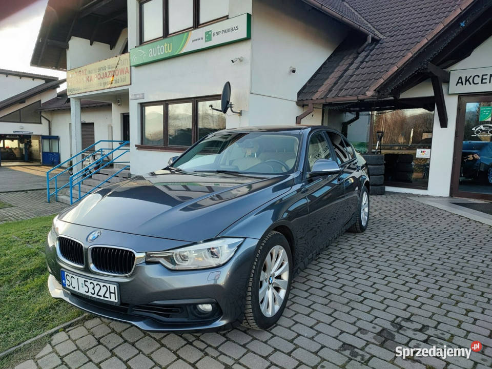BMW 318 oryginał lakier automat serwis F30F31 komputer pokładowy śląskie Ustroń sprzedam