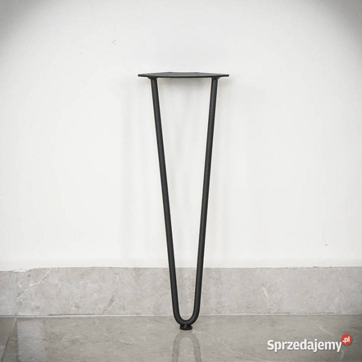 Noga HAIRPIN z pręta podwójna 40 CZARNA świętokrzyskie Chmielnik