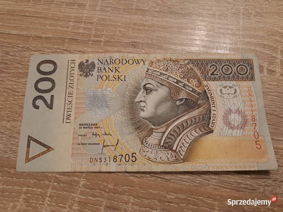 Banknot 200 Leszno