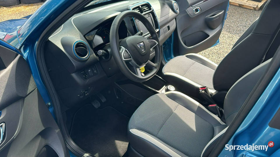 Dacia spring klima automat kamera gwarancja niebieski Zbąszyń