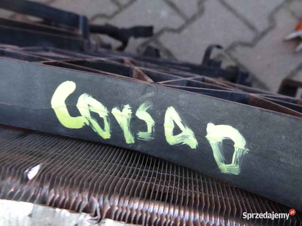 CHŁODNICA WODY OPEL CORSA D WENTYLATOR 440926702 Motoryzacja