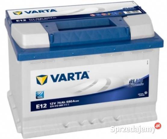 Akumulator VARTA Blue Dynamic E12 74Ah 680A EN L Akumulatory podkarpackie
