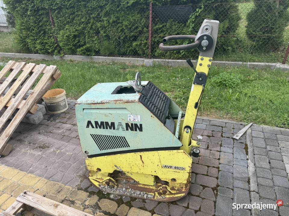 Zagęszczarka AMMANN 4920 400 nie Pozostałe Łańcut sprzedam