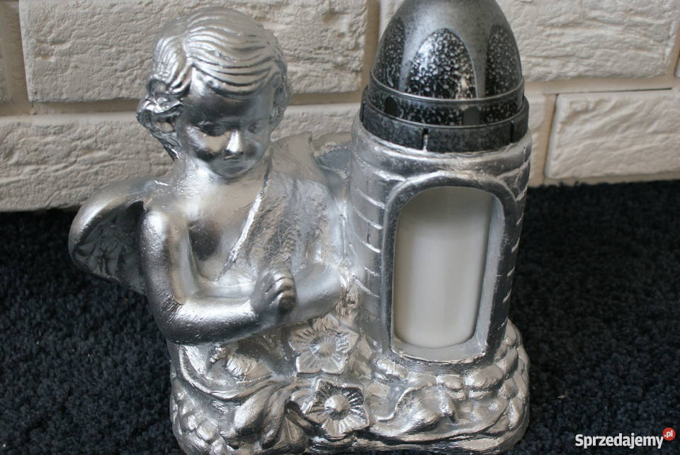 ZNICZE LAMPIONY FIGURKI w kształcie ANIOŁKA Katowice