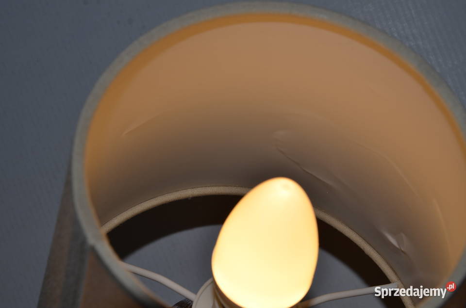 lampka stołowa nocna Nave Stoney szara kamienie Zamość sprzedam