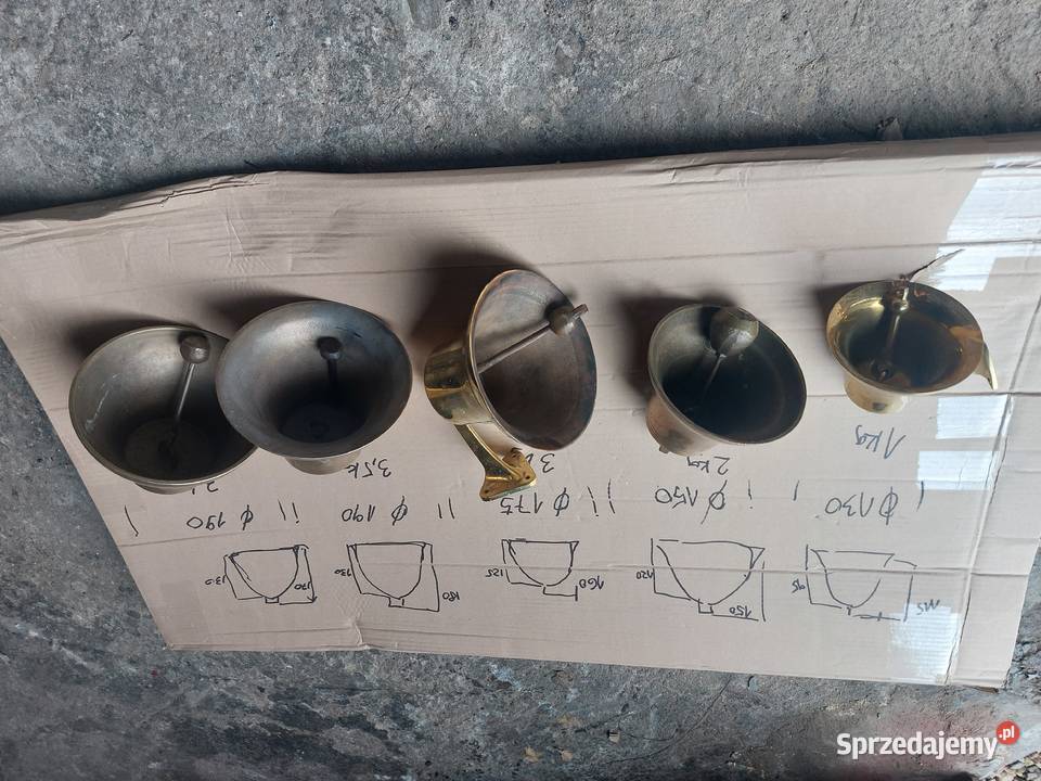 Dzwony mosiężne Pozostałe Miłków