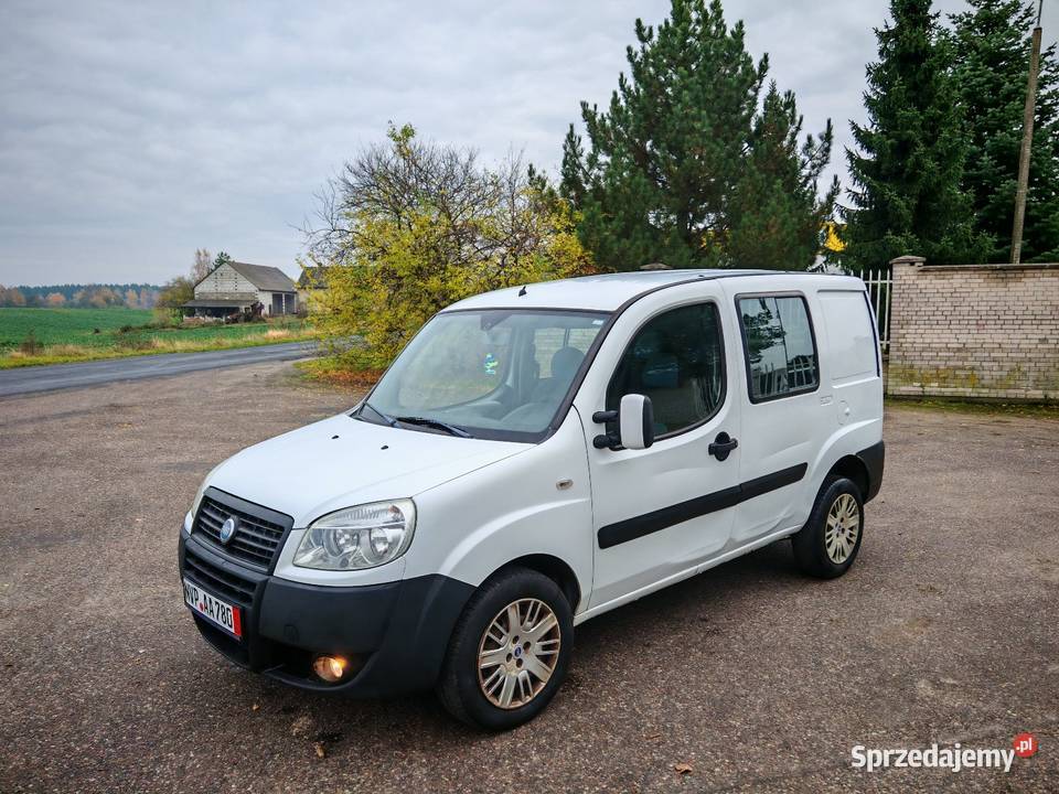 Fiat Doblo 13 MultiJet 85 z Niemiec 5 Osobowy Górzno