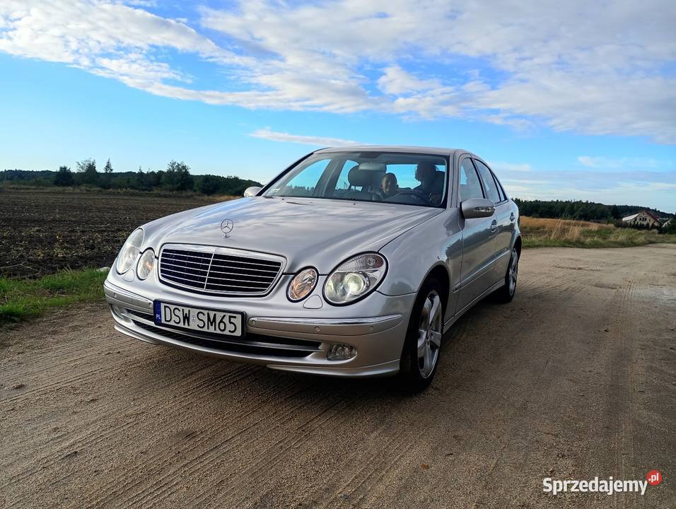 Mercedes w211 E320 4matic Airmatic benzyna elektrochrom. lusterko wst. Kostrza