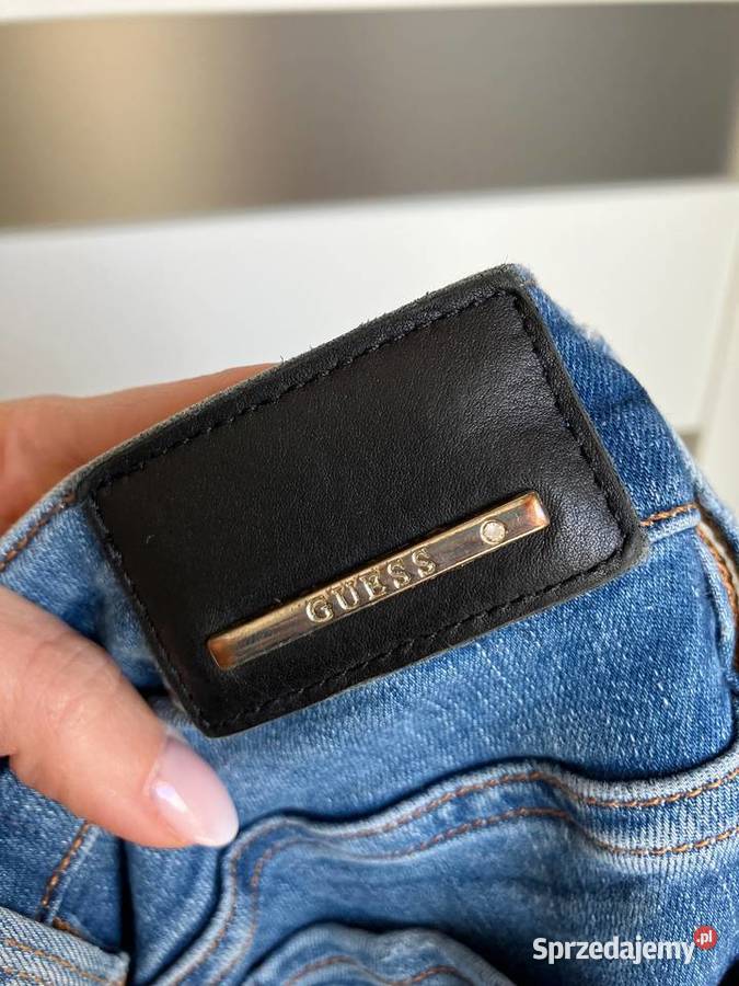 Jeansy spodnie damskie Guess skinny rurki Guess Moda i Styl podkarpackie Nisko