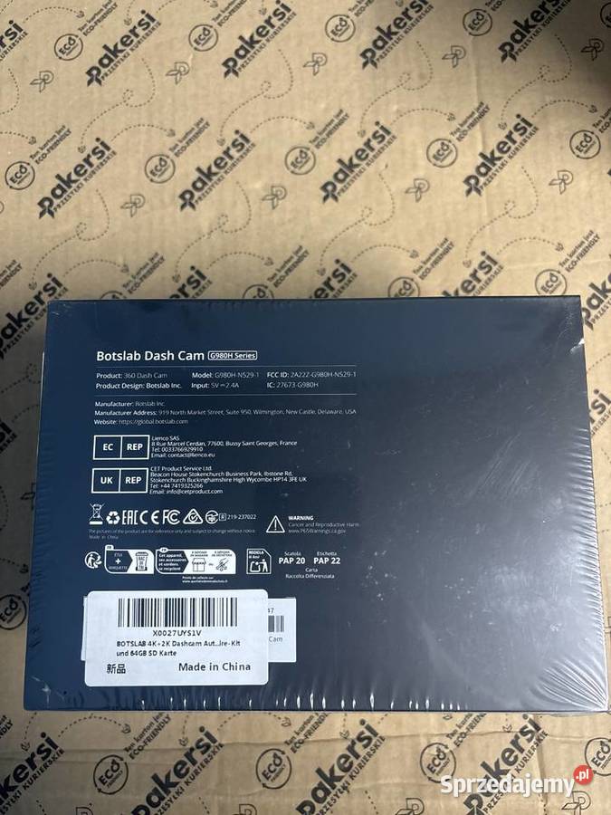 Wideorejestrator BOTSLAB G980H Kamery samochodowe Głuchów Górny