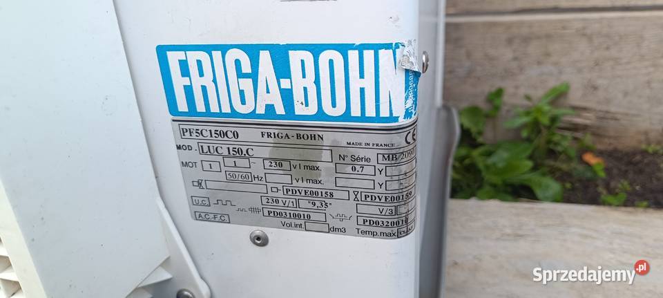 Zestaw chłodniczy friga bohn Klimatyzatory Krasnystaw