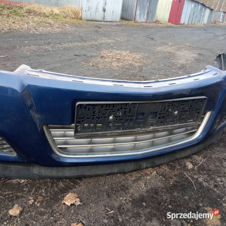 Opel Astra H zderzak przód plus halogeny