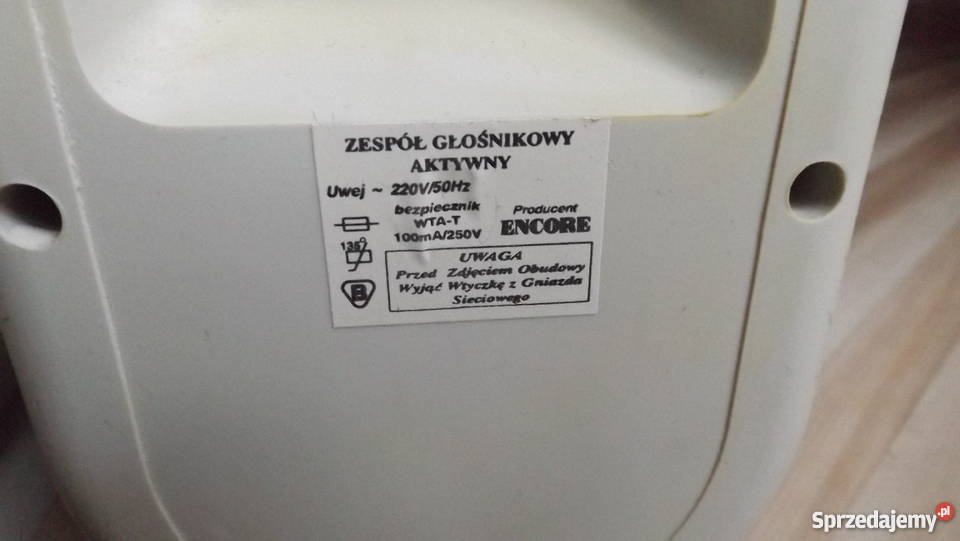 Głośniki komputerowe Encore P 401 Regulacja dźwięku na przewodzie warmińsko-mazurskie