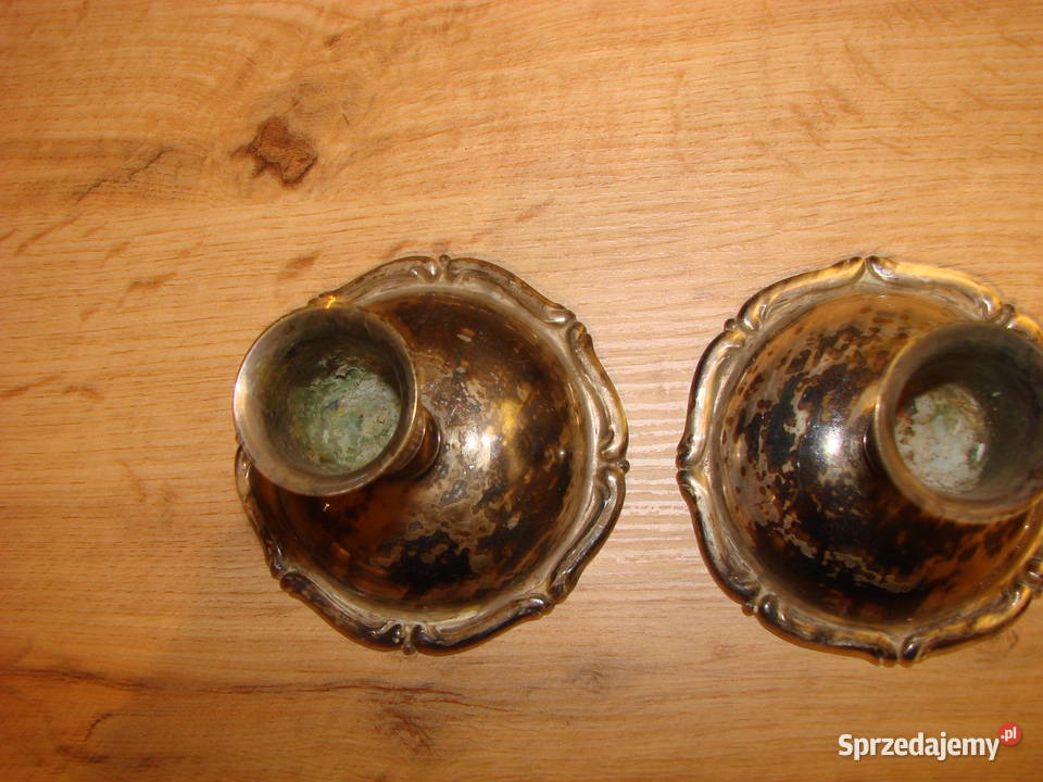 małe świeczniki plater Pozostałe Pruszcz Gdański