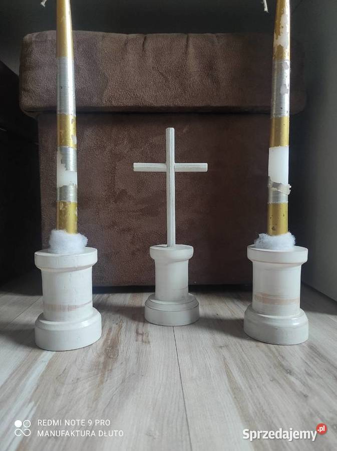 Świeczniki kolędowe komplet kolędowy świeczniki Bytom
