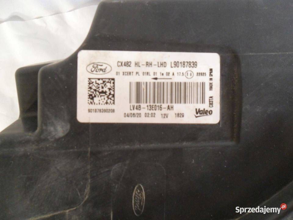 Reflektor Przód strona prawa Ford Kuga III osobowe Lampy przednie