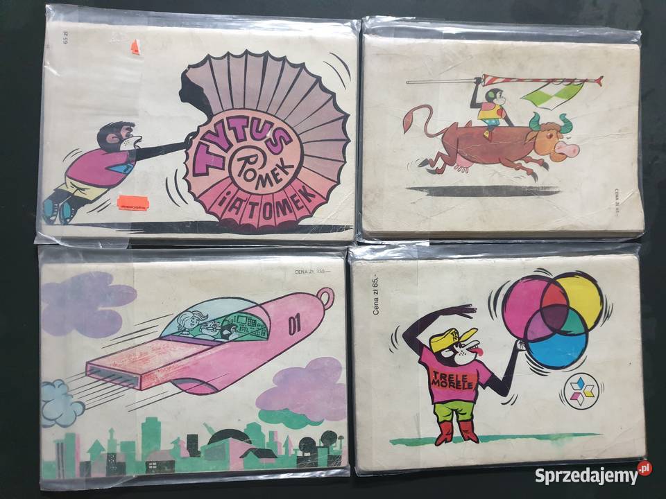 Tytus Romek i ATomek zestaw 10 komiksów Papcio pomorskie Gdynia