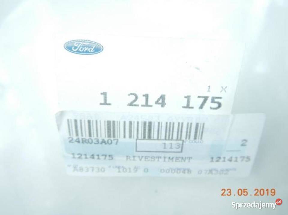 PLASTIK OSŁONA SŁUPKA LEWY ŚRODEK FORD FOCUS 05