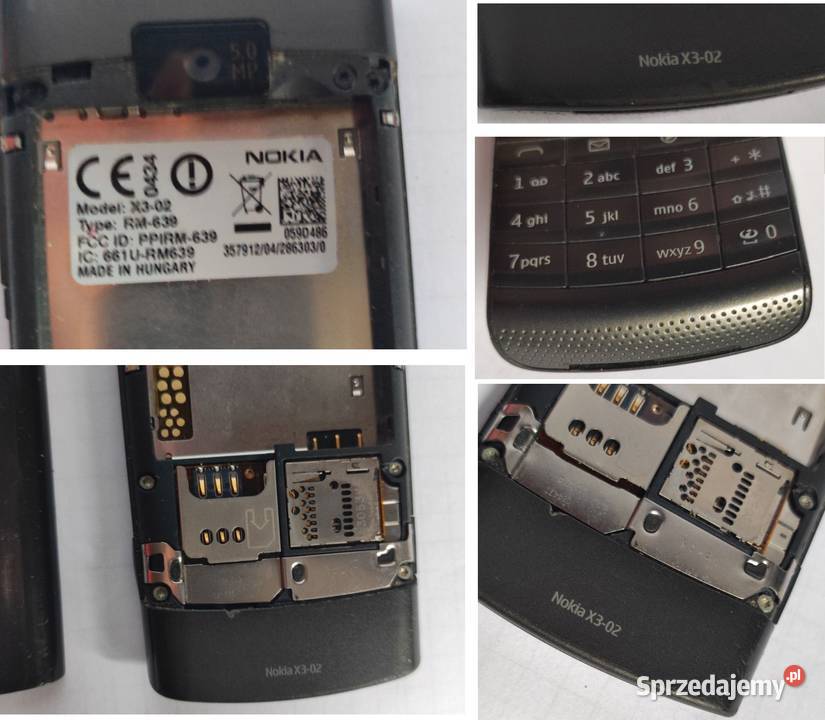 telefon komórkowy Nokia X302 biznesowy