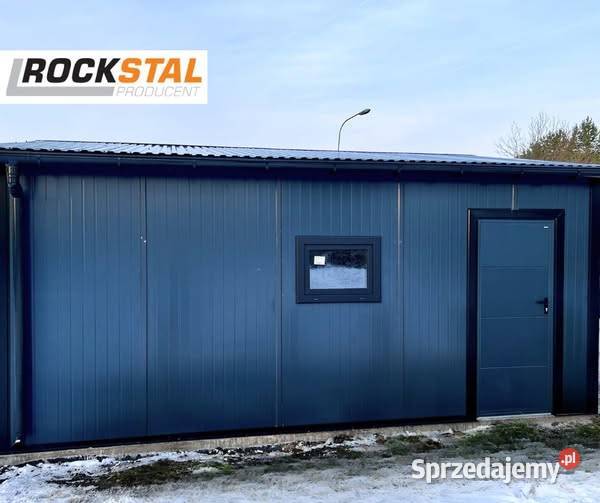 Garaż ocieplany z płyty warstwowej blaszak wiata Zielona Góra