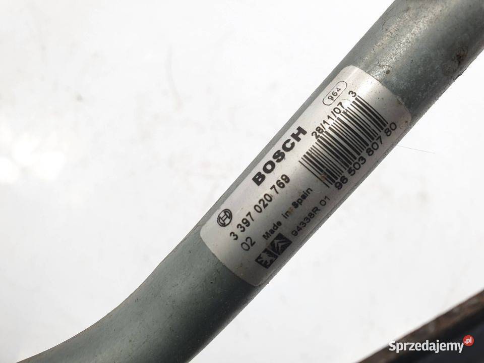 MECHANIZM WYCIERACZEK PRZÓD PEUGEOT 207 SW Pozostałe kujawsko-pomorskie Lipno