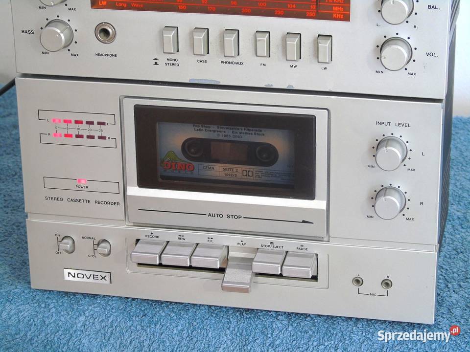 Wieża audio NEVOX sprawna Vintage WYSYŁKA Jasło