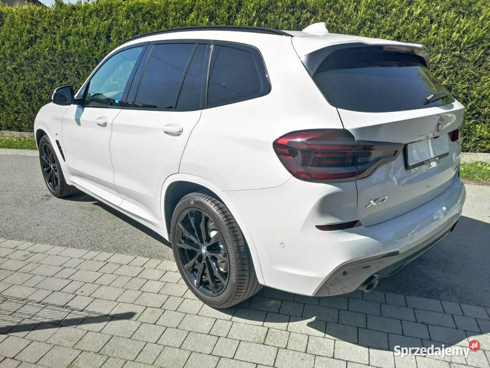 BMW X3 M pakiet shadow salon polska nowy Demo elektrochrom. lusterko wst. Gdów