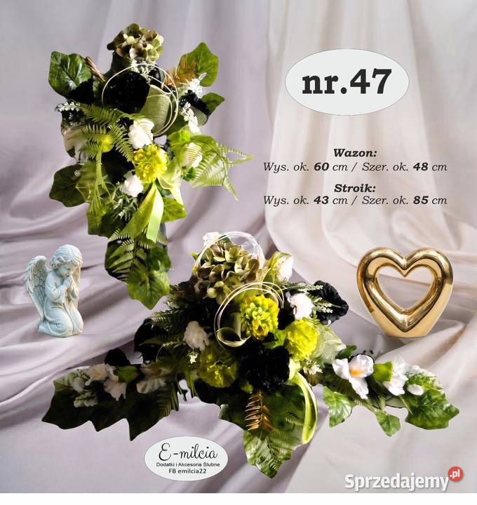 Komplet Stroików na Pomnik Cmentarz DOSTĘPNY FB