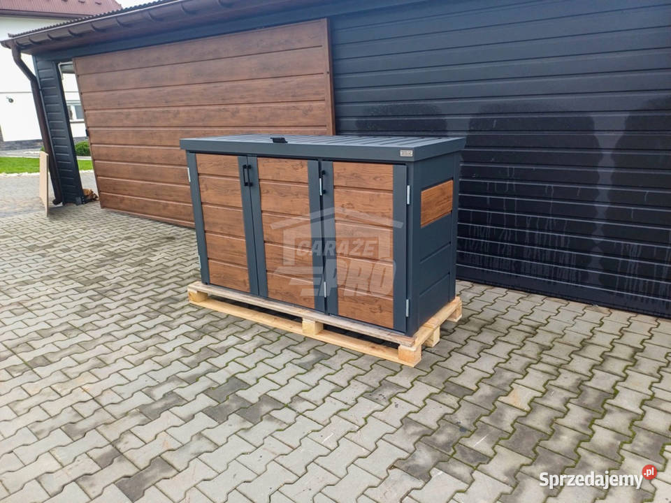 Zabudowa koszy na śmieci wiata obudowa Pozostałe Kłodzko sprzedam