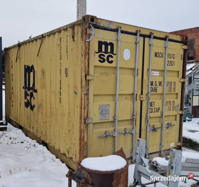 Kontener Morski 20 Magazyn Sprzedam