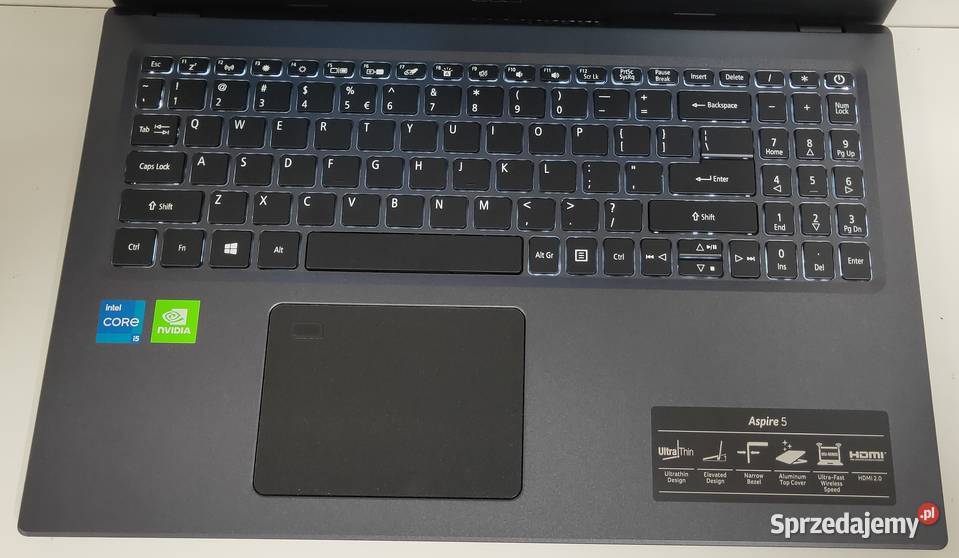 Laptop Acer Aspire 5 Intel i51135G7 GeForce Lublin