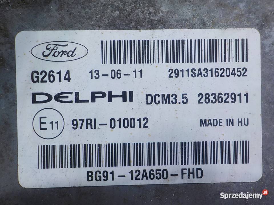 FORD GALAXY LIFT MK3 20 TDCI AUT 13r 5D mazowieckie sprzedam