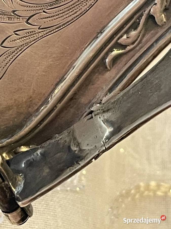 Srebro patera Hugo Francja Antyki, Sztuka, Kolekcje dolnośląskie Jelenia Góra