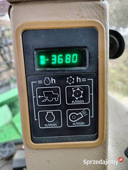 Kombajn JOHN DEERE 2054 Hillmaster 1996r heder Czujniki awaryjności lubelskie Biała Druga