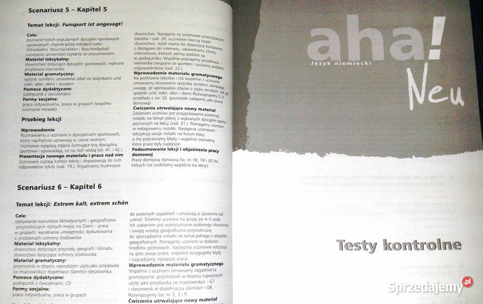 Aha 2A 2B Neu Książka nauczy A Potapowicz K Chełm