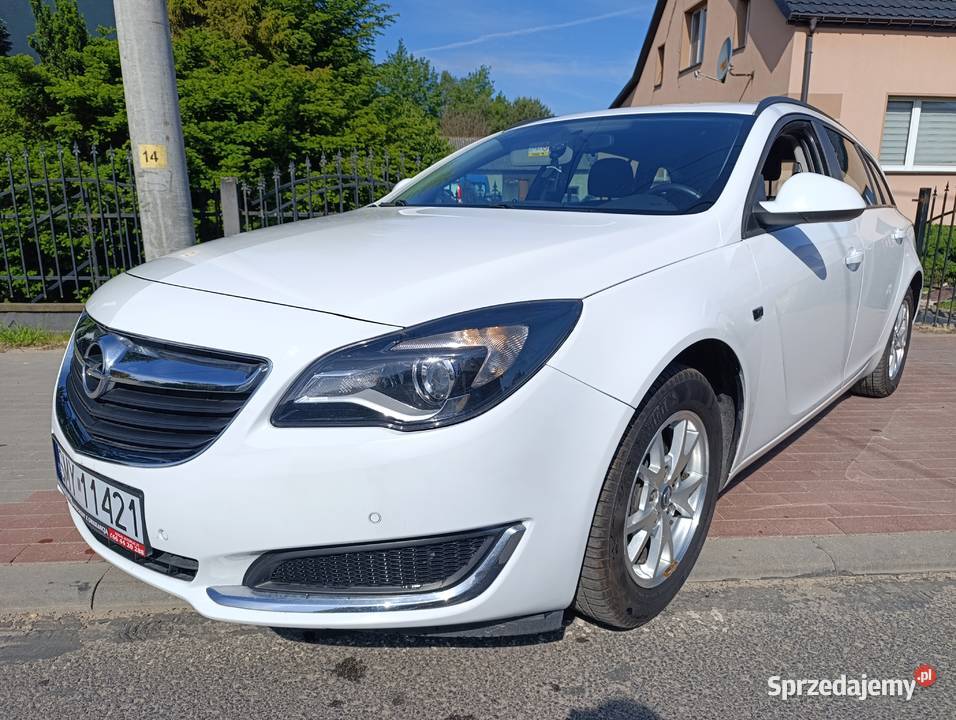 Opel Insignia 14 TURBO benzyna 2016 NISKI Lgota-Mokrzesz